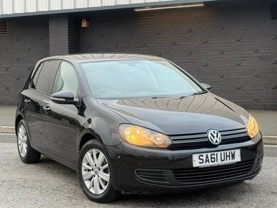 Used VW Golf VI Match 105 HP (77 kW) 2011 Black Hatchback