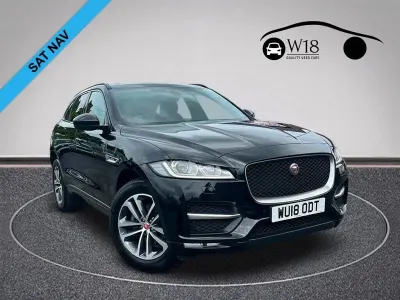 Used Jaguar F-Pace R-Sport 180 HP (132 kW) 2018 Black SUV