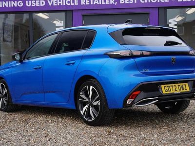 Used Peugeot 308 Allure 129 HP (94 kW) 2023 Blue Hatchback
