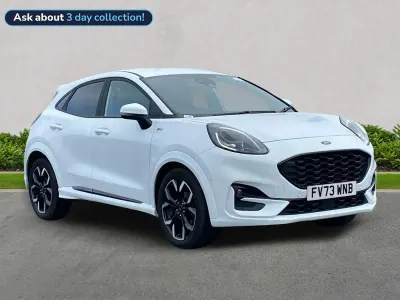 Gebraucht Ford Puma ST-Line X 125 PS (91 kW) 2024 Weiß SUV