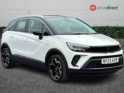 Used Vauxhall Crossland Ultimate 110 HP (80 kW) 2023 White SUV