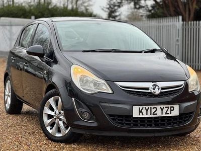 Black Used 2012 Vauxhall Corsa Active Hatchback | £2,490 (Good price)