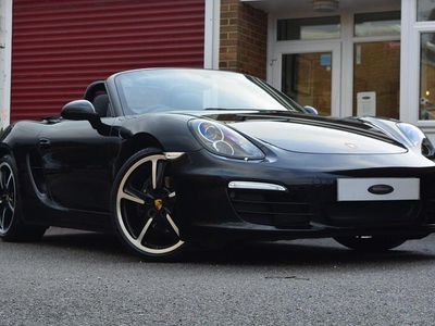 Used Porsche Boxster Black Edition 2016 Black Cabriolet