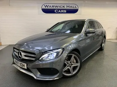 Used Mercedes C250 AMG Line Premium Plus 2017 Grey Estate