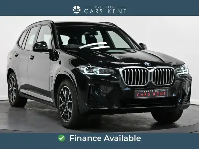 Used BMW X3 M Sport 292 HP (214 kW) 2022 Black SUV
