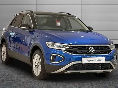 Used VW T-Roc Cabriolet Match 150 HP (110 kW) 2025 Ravenna blue SUV