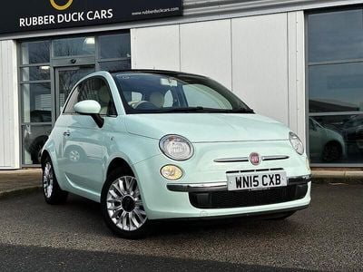 Green Used 2015 Fiat 500 Lounge Hatchback | £4,970 (Good price)