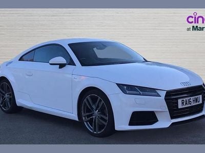 Used Audi TT S-Line 180 HP (132 kW) 2016 White Coupe