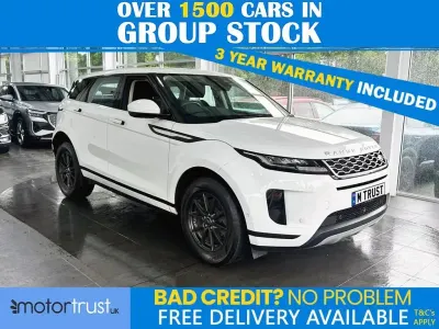 Used Land Rover Range Rover evoque S 163 HP (119 kW) 2021 White SUV