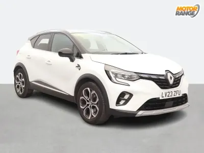 Used Renault Captur Techno 91 HP (66 kW) 2023 White/black SUV