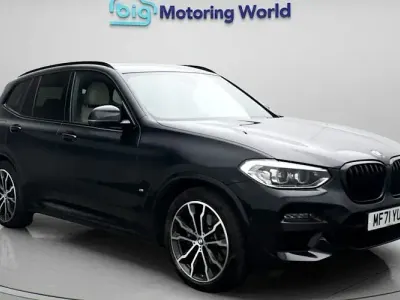 Used BMW X3 M Sport 292 HP (214 kW) 2021 Black SUV