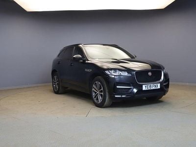 Begagnad Jaguar F-Pace R-Sport 180 HK (132 kW) 2019 Svart SUV