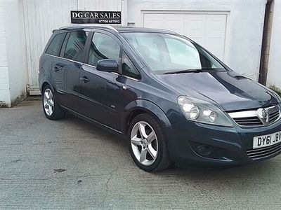 used Vauxhall Zafira SRI MPV