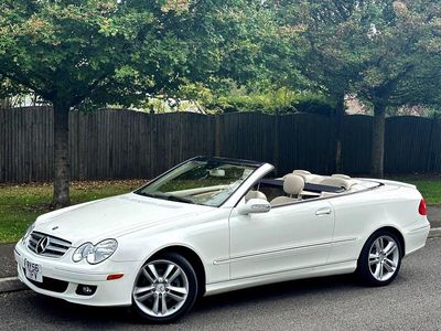 White Used 2007 Mercedes CLK350 Avantgarde | £5,995 (Expensive)