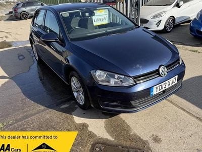 Used VW Golf VII SE 2013 Blue Hatchback