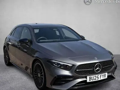 Used Mercedes A180 AMG line 136 HP (100 kW) 2025 Grey Hatchback