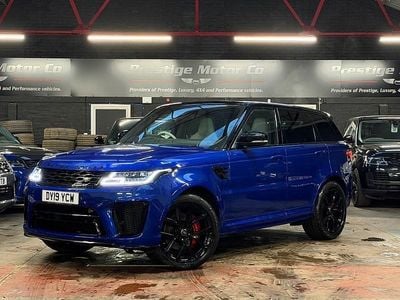 Used Land Rover Range Rover Sport SVR 575 HP (422 kW) 2019 Blue SUV