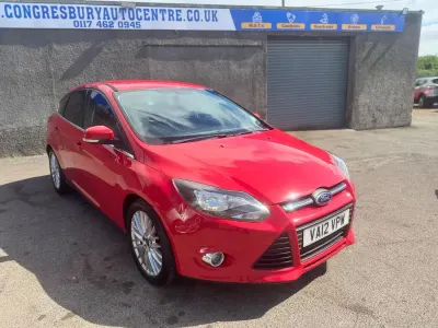 Used Ford Focus Zetec 2012 Red Hatchback