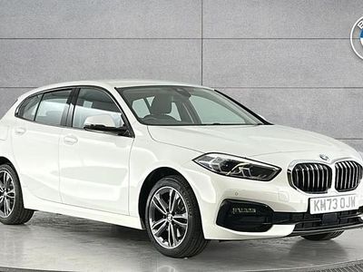 Used BMW 118 Sport Line 134 HP (98 kW) 2023 White Hatchback