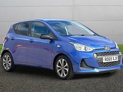 Used Hyundai i10 67 HP (49 kW) 2019 Blue Hatchback