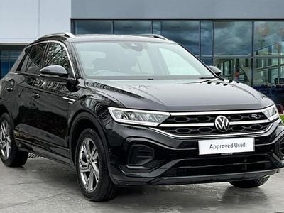Used VW T-Roc R-line 150 HP (110 kW) 2022 Deep black SUV