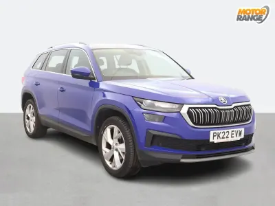 Second-hand Skoda Kodiaq SE L 150 CP (110 kW) 2022 Albastru SUV