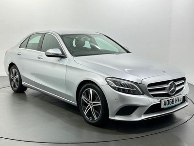 Silver Used 2018 Mercedes C200 Sedan | £10,931 (Fair price)