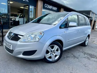 Used Vauxhall Zafira Active 2009 Silver MPV