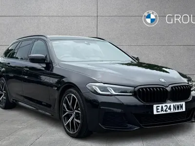 Used BMW 530e M Sport 292 HP (214 kW) 2024 Black Estate