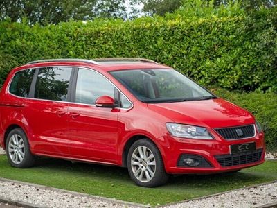 used Seat Alhambra 2.0 CR TDI ECOMOTIVE SE LUX 5d 140 BHP FSH, HEATED LEATHER, 2KEY, PAN ROOF