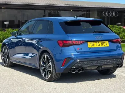 Used Audi S3 Sportback Black Edition 333 HP (244 kW) 2025 Blue Hatchback