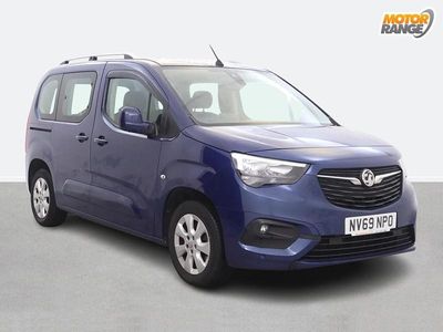 Used Vauxhall Combo S 130 HP (95 kW) 2020 Blue MPV