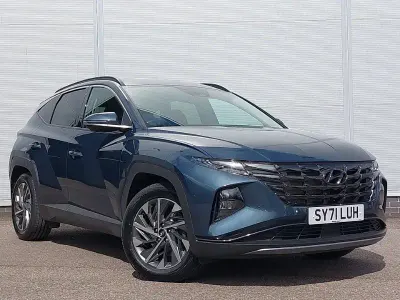Used Hyundai Tucson Premium 150 HP (110 kW) 2021 Blue SUV