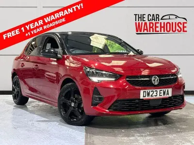 Used Vauxhall Corsa 74 HP (54 kW) 2023 Red Hatchback