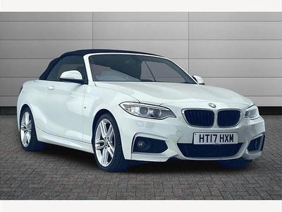 Used BMW 220 M Sport 184 HP (135 kW) 2017 Alpine white Cabriolet