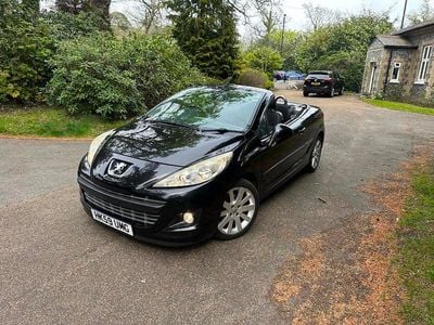 Used Peugeot 207 CC GT 2010 Black Cabriolet
