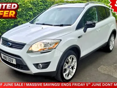 Used Ford Kuga Titanium 163 HP (119 kW) 2011 White SUV