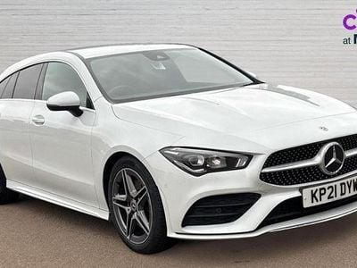 White Used 2021 Mercedes 220 AMG line Estate | £17,840