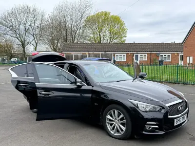Used Infiniti Q50 170 HP (125 kW) 2017 Black Sedan