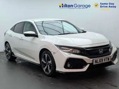Used Honda Civic Sport 182 HP (133 kW) 2019 White Hatchback
