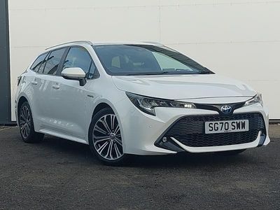 Used Toyota Corolla Design 122 HP (89 kW) 2020 White Estate