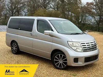 Used Nissan Elgrand 2007 Black MPV