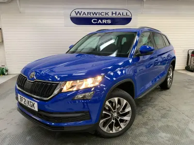 Second-hand Skoda Kodiaq SE Drive 2021 Albastru SUV