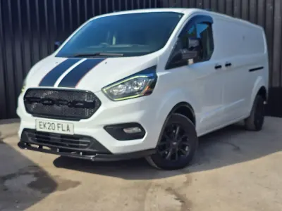 Used Ford Transit Custom 130 HP (95 kW) 2020 White Van