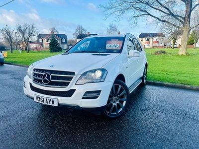 White Used 2011 Mercedes ML350 Edition SUV | £4,995 (A bit pricey)