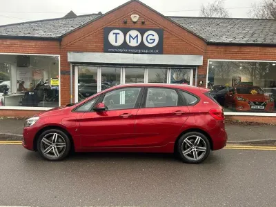 Used BMW 225 Active Tourer Sport Line 2017 Red MPV