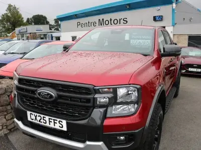 New Ford Ranger Tremor 2025 Lucid red metallic Pickup