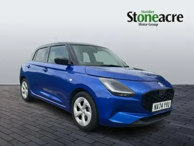 Second-hand Suzuki Swift 82 CP (60 kW) 2025 Albastru Hatchback