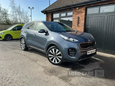 Used Kia Sportage 114 HP (83 kW) 2018 Blue SUV