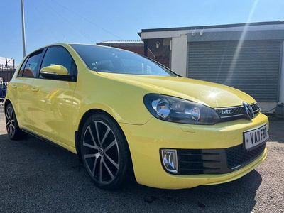 Used VW Golf VI GTD 170 HP (125 kW) 2011 Yellow Hatchback